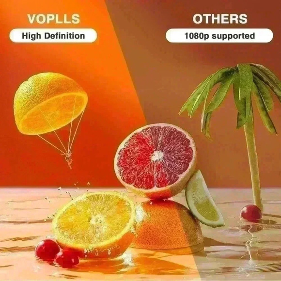 NWT📺 Mini Projector WiFi Bluetooth 1080P - Picture 2 of 10